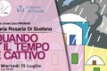 A Procida Maria Rosaria De Stefano presenta il suo romanzo “Quando il tempo è cattivo”