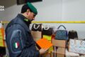 GdiF NAPOLI: scoperto showroom della contraffazione a San Giorgio a Cremano. Sequestrati oltre 25 mila articoli contraffatti e denunciati 4 soggetti.