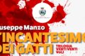 Giuseppe Manzo presenta a Villa Bruno: “L’incantesimo dei gatti” 
