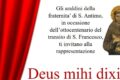 "Deus mihi dixit": il Chiostro del Carmine in scena con uno spettacolo dedicato a San Francesco