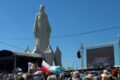 Polonia, consacrata a Konotopie la statua mariana più grande d'Europa. Durante la celebrazione eucaristica il vescovo Krzysztof Wętkowski ha sottolineato che in un contesto in cui molti hanno uno sguardo solo alle cose terrene il monumento, alto oltre 55 metri, vuole invitare ad alzare lo sguardo verso Dio e alla sua misericordia (vaticannews)