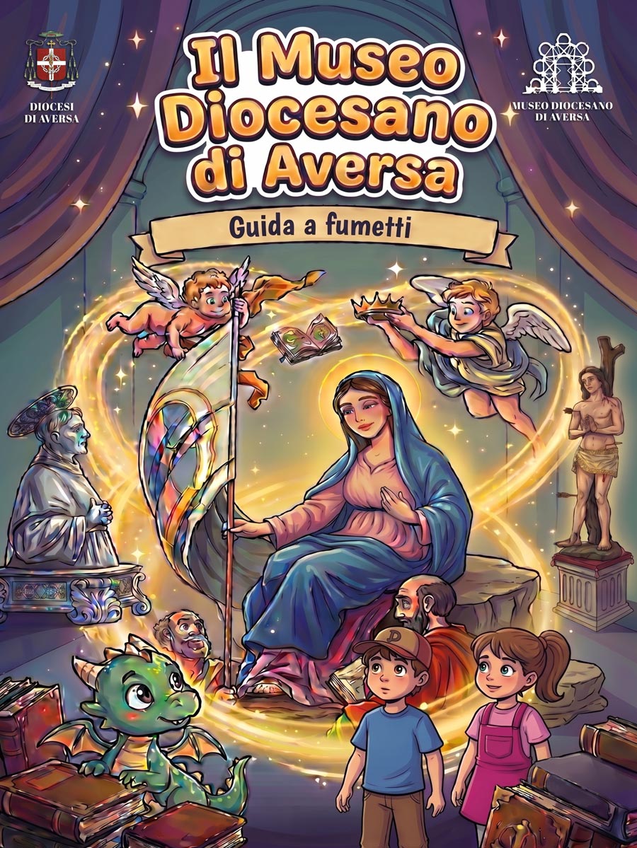 chiesadiaversa #MuseoDiocesanoAversa #IlMuseoAFumetti #Aversa #InOctabo #DiocesiDiAversa #Aversa #Avy #DraghettoNormanno #ArteSacra #DidatticaMuseale #MediazioneCulturale #BeniCulturali #BeniCulturaliEcclesiastici #SeminarioVescovile #AversaCultura #EventiAversa #CulturaCampania #MuseiCampani