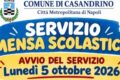 CASANDRINO. Asilo nido riaperte le iscrizioni. Intanto lunedì 5 ottobre parte la mesa scolastica.