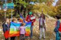 La Fiaccola della Pace ritorna su Monte Miletto e posiziona le frecce del percorso.